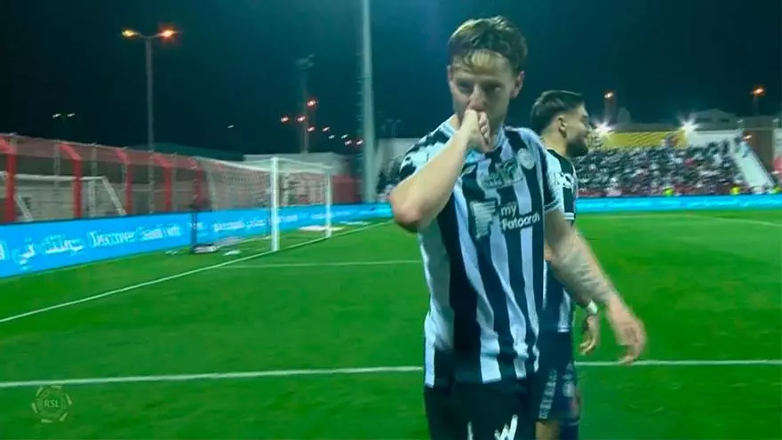 ¡Qué golazo de Ivan Rakitic en su debut con el Al Shabab!