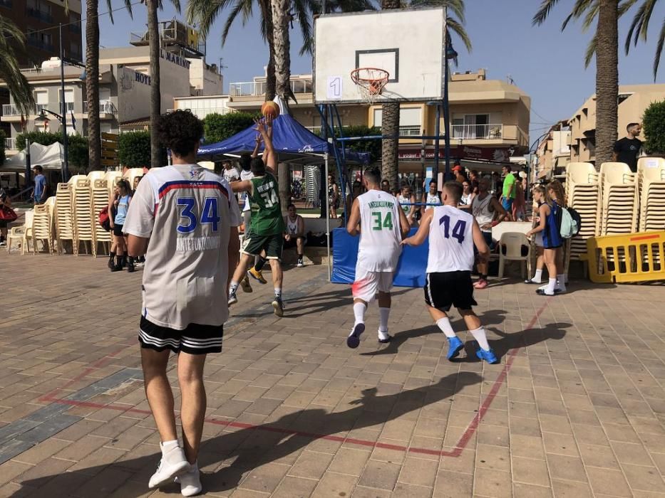 Campeonato de baloncesto 3x3 en La Ribera