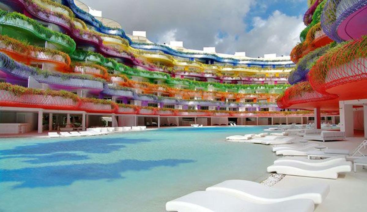 Decoración y vegetación: Hotel Boas de Ibiza
