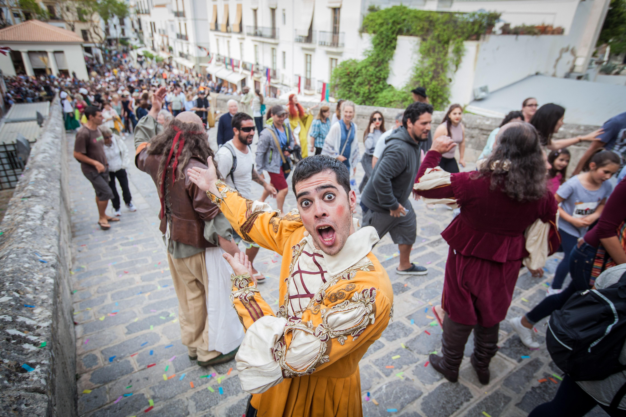 Edición de 2017 de la Feria Medieval de Ibiza.