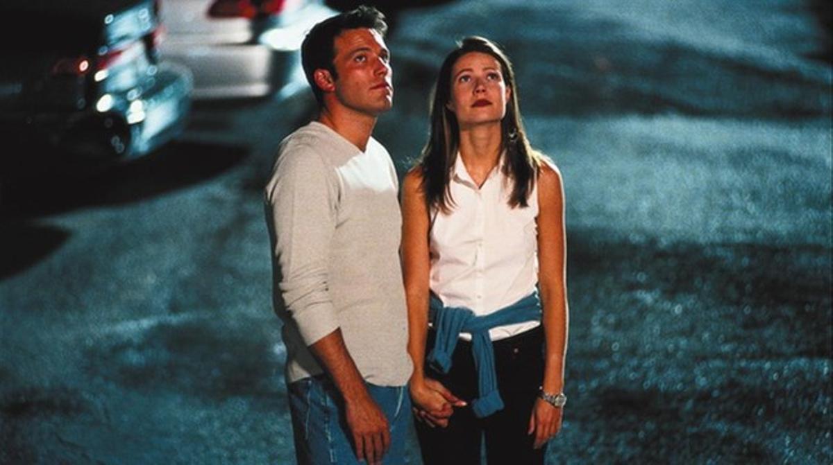 Ben Affleck i Gwyneth Paltrow, en una escena de la pel·lícula ’Algo que contar’. Ben Affleck i Gwyneth Paltrow, en una escena de la pel·lícula ’Algo que contar’.