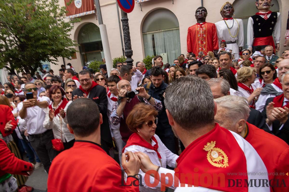 Moros y Cristianos en la mañana del día dos en Caravaca