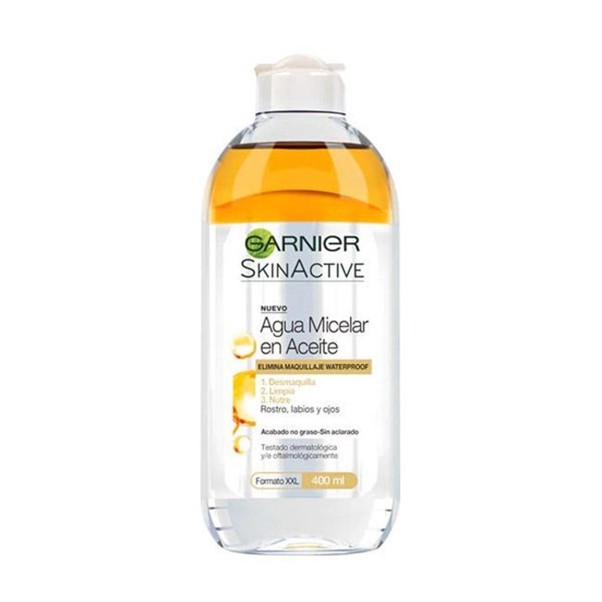 Agua Micelar de aceite, de Garnier