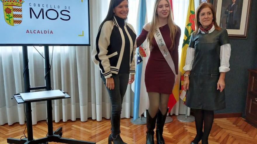 Nidia Arévalo, Noa Magariño e Laura Méndez.   | // D.P.
