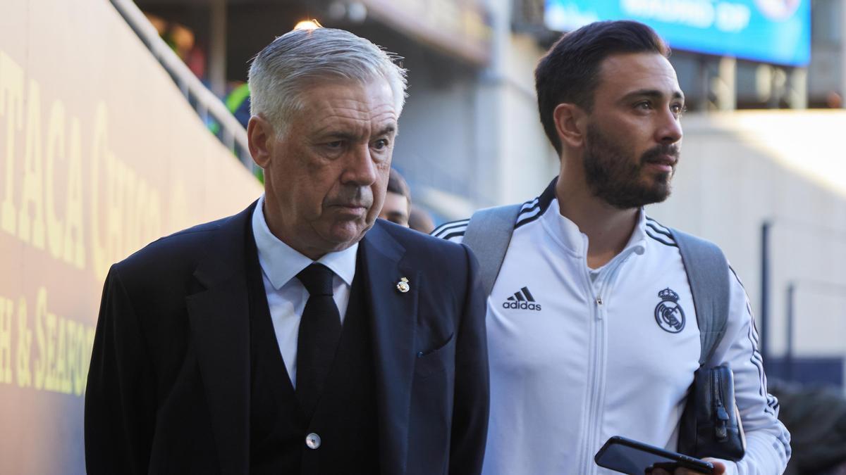 Carlo Ancelotti, técnico del Real Madrid.