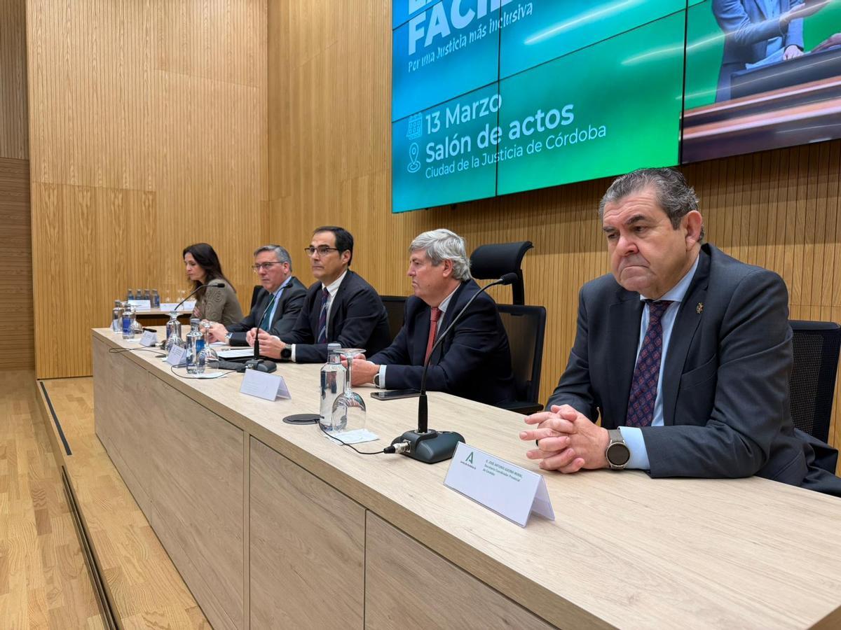 Jornadas sobre la figura del facilitador judicial celebradas en Córdoba.