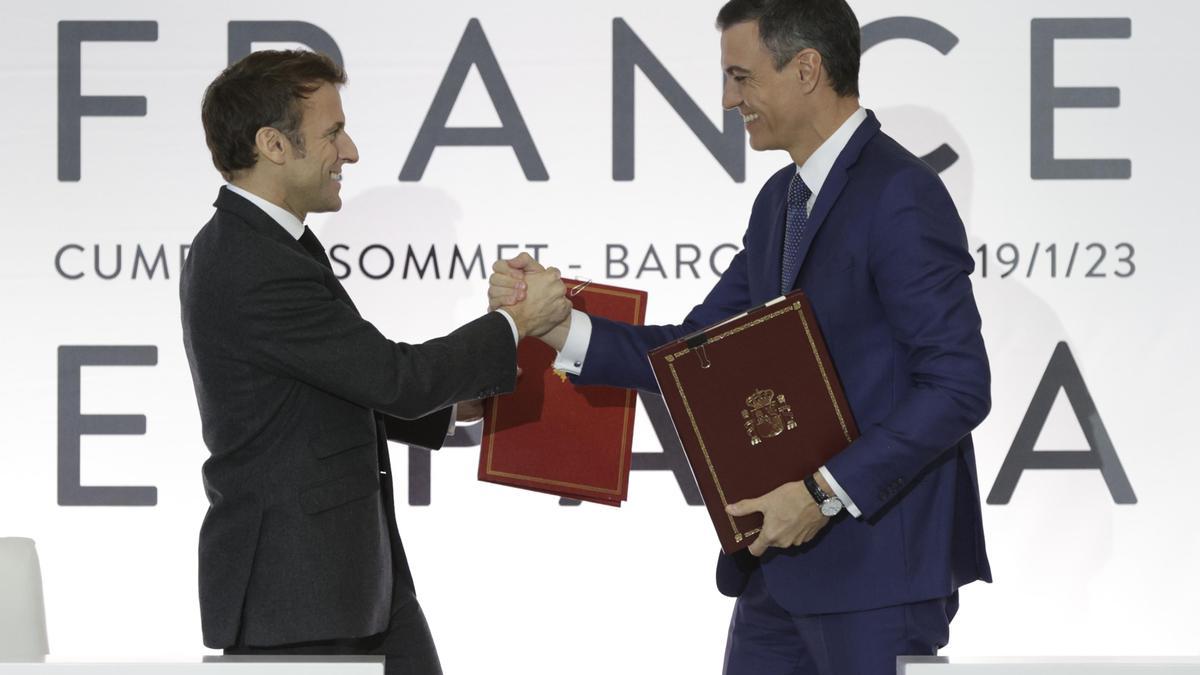Cumbre entre España y Francia en Barcelona