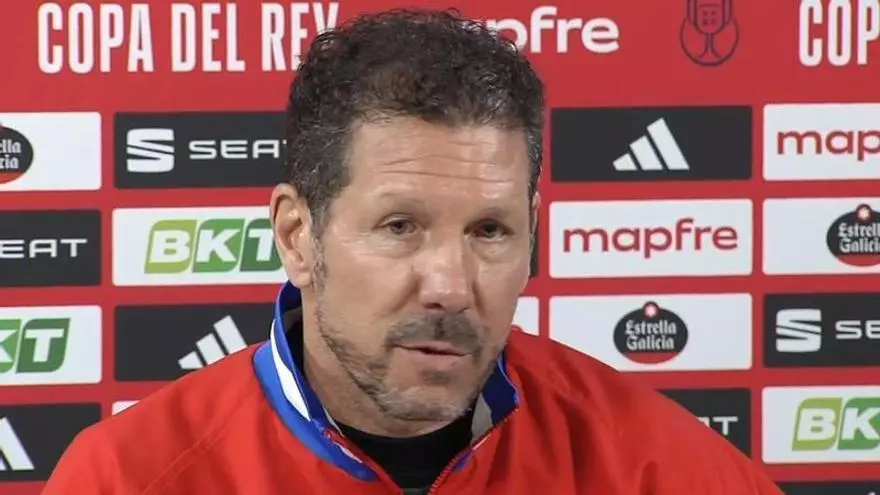 Simeone: “Estamos fantásticos como estamos, porque estamos peleando por lo que queremos”