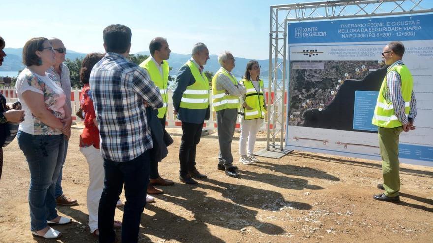 Visita al inicio de las obras.