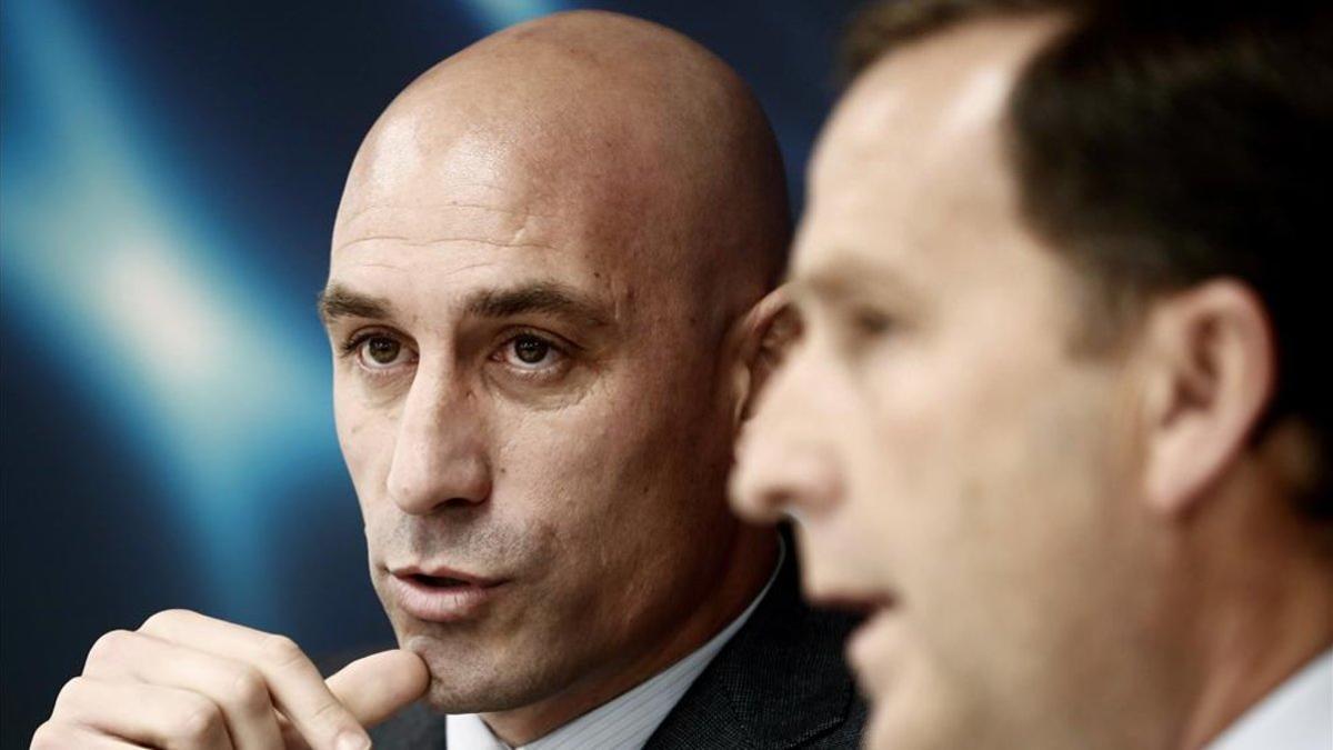 Luis Rubiales, presidente de la RFEF