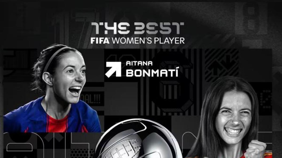 Aitana Bonmatí gana su tercer The Best