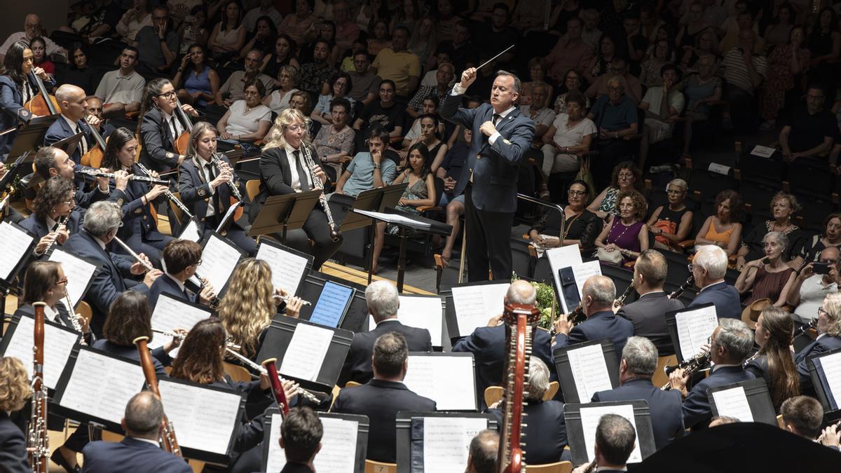 La banda Primitiva de Llíria en una imagen de archivo.
