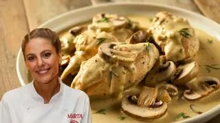Marta Verona, chef: “Las pechugas de pollo más rápidas y sabrosas se hacen en salsa con 250 g de champiñones y 1 cebolla”