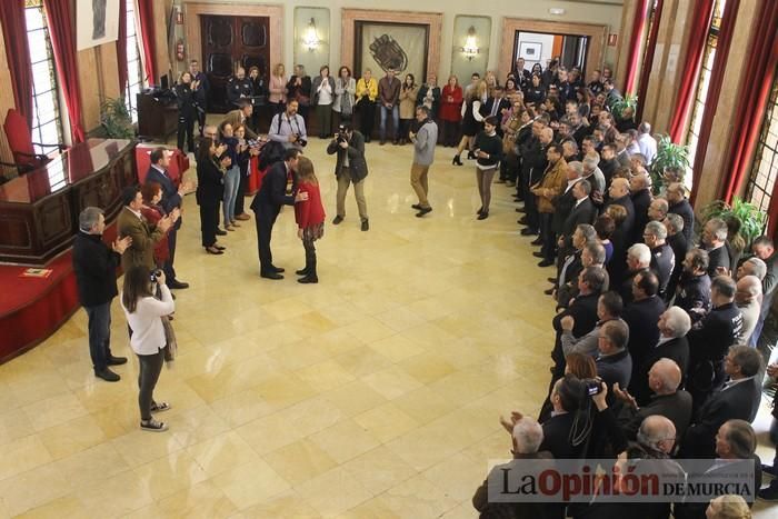 Homenaje a los policías locales jubilados en Murcia