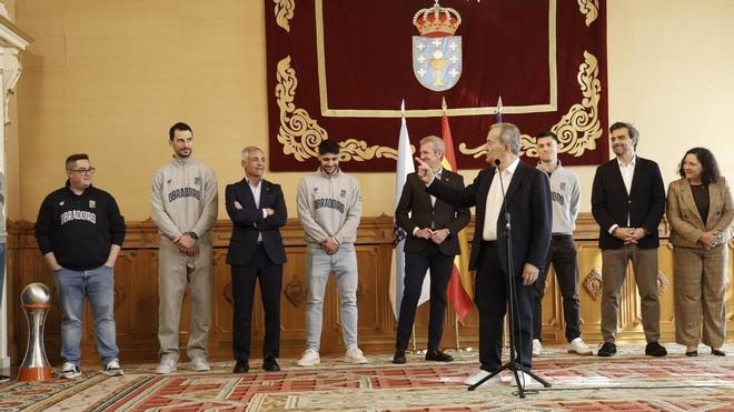 Westermann y Barcello: “Hemos devuelto al Obradoiro a la ACB, a donde pertenece”