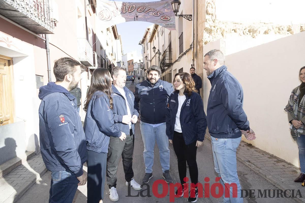 Así ha sido la visita de Isabel Díaz Ayuso a Caravaca de la Cruz