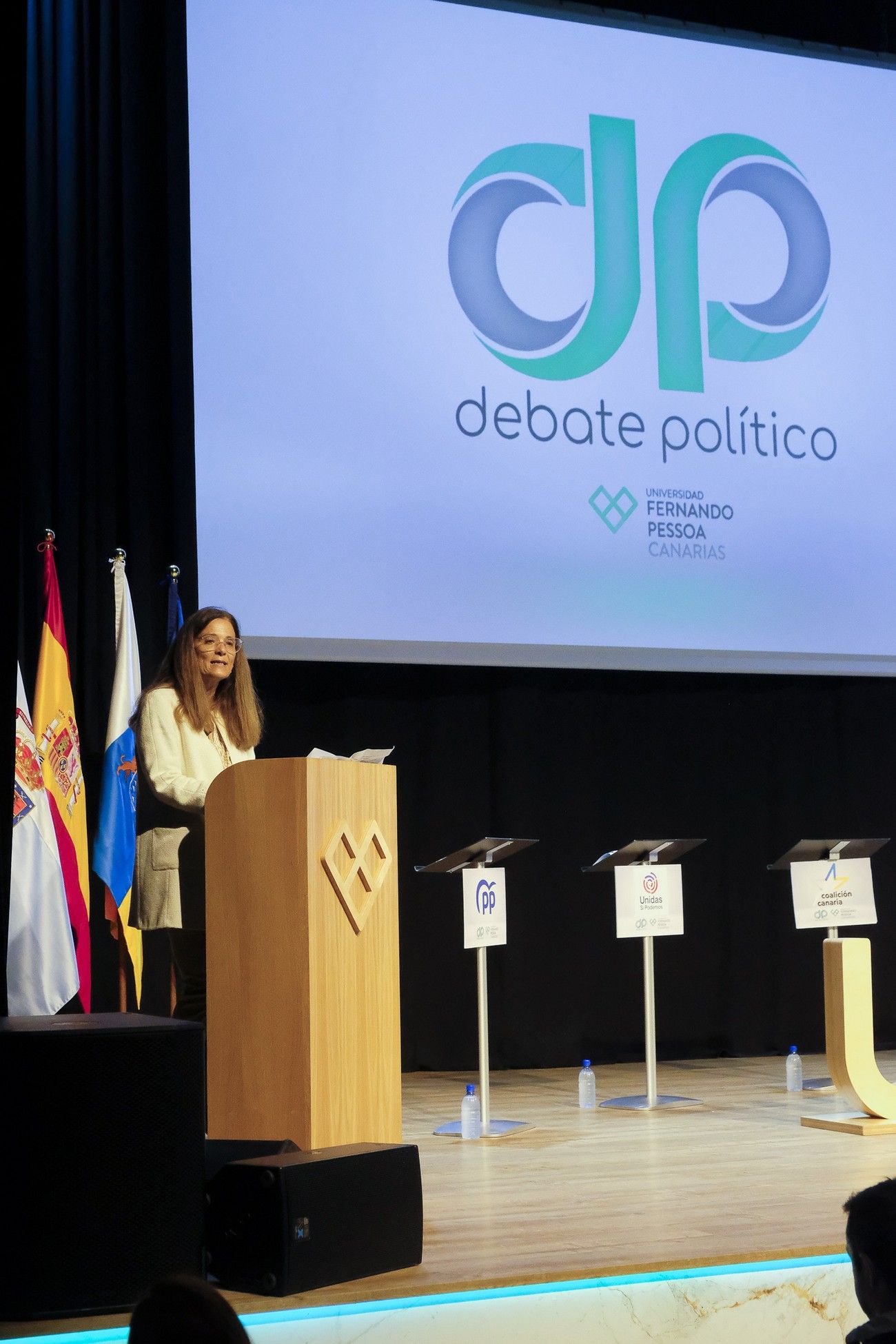 Debate de los candidatos de diferentes partidos al Parlamento de Canarias por Gran Canaria