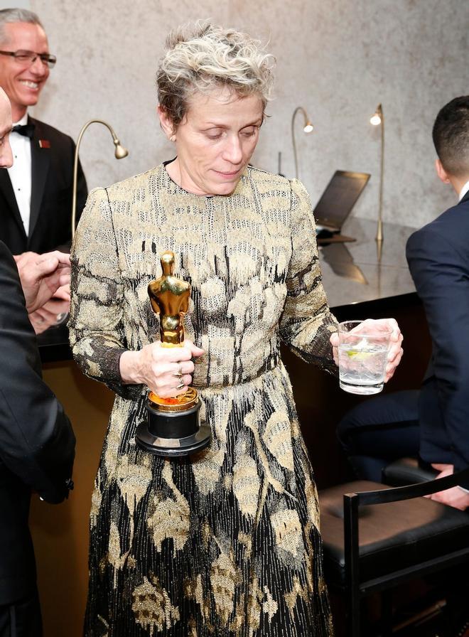 Frances McDormand en los Oscar 2018