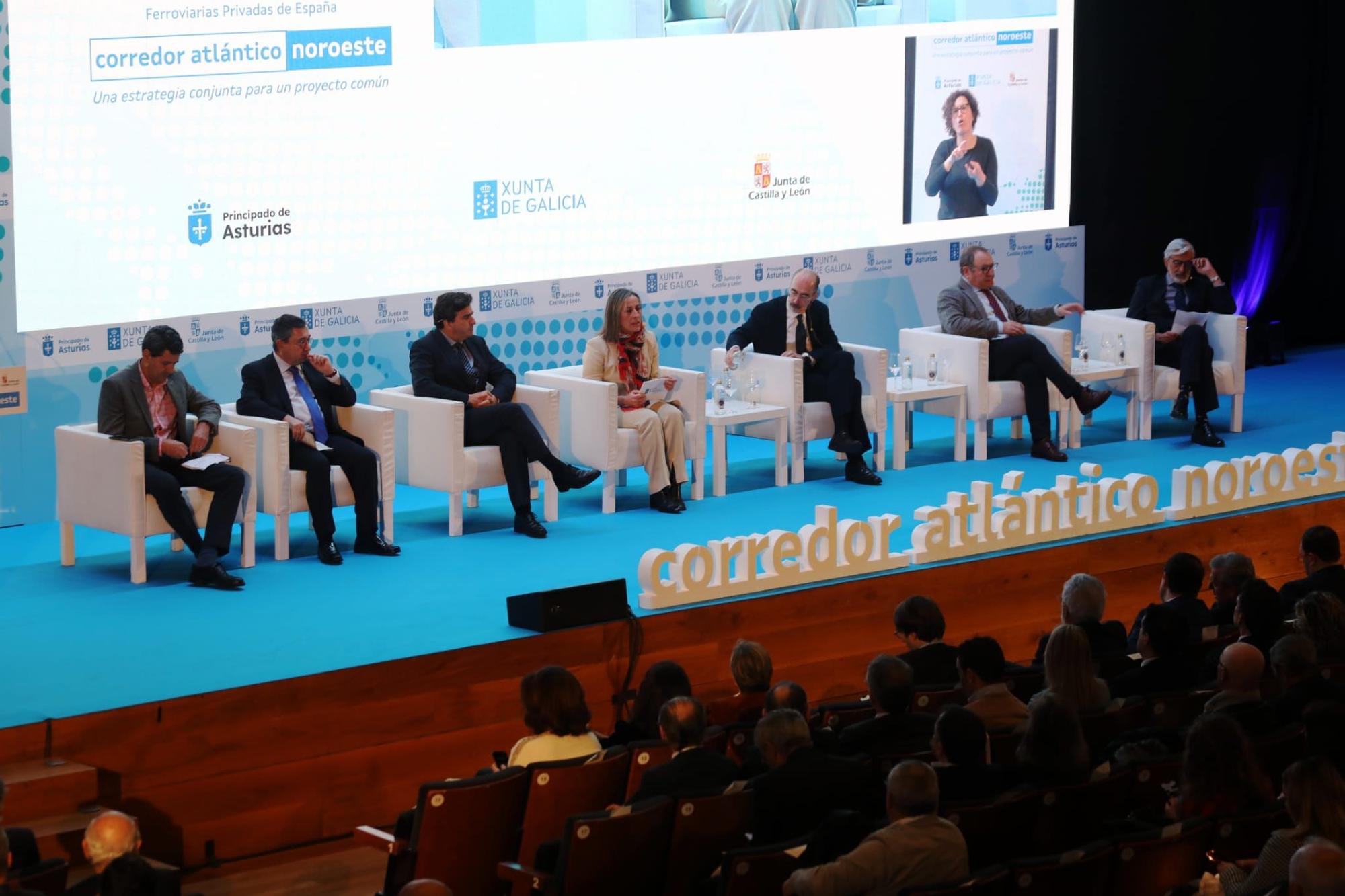 Galicia, Asturias y Castilla y León se unen para exigir el Corredor Atlántico