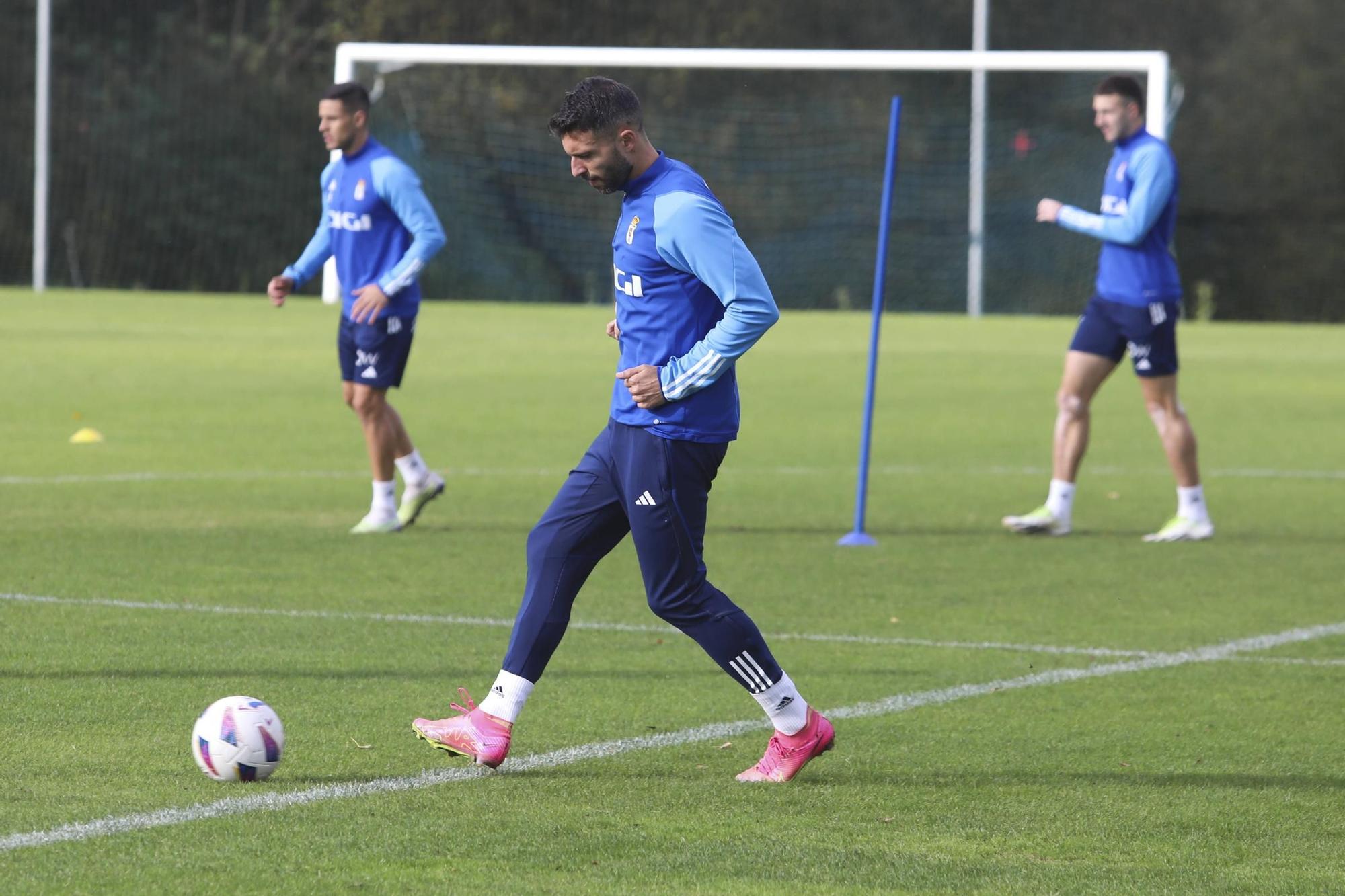 EN IMÁGENES: el entrenamiento del Oviedo