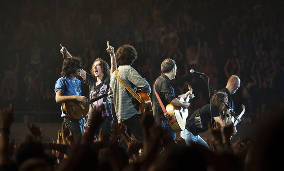 Concert de Sopa de Cabra al Palau Sant Jordi, el setembre del 2011.