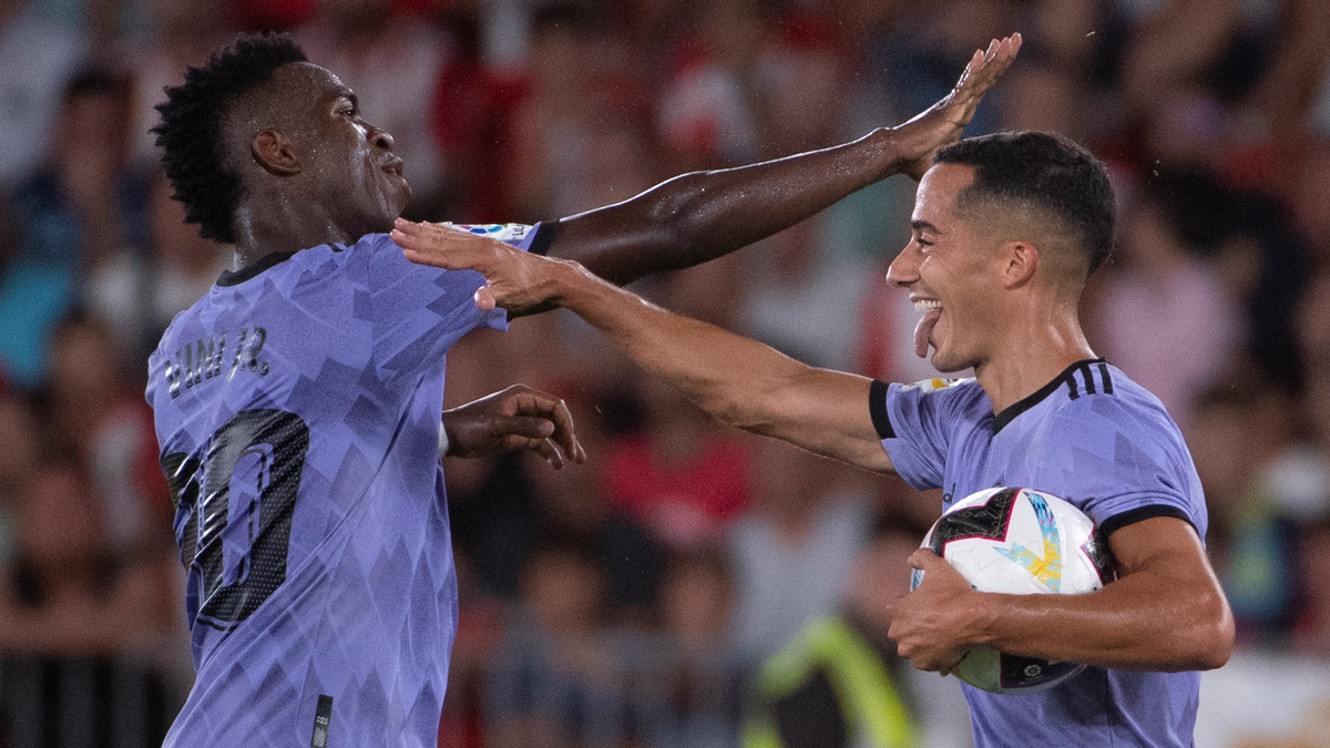 ALMERÍA-REAL MADRID : Lucas Vázquez empata el marcador con el segundo gol del partido