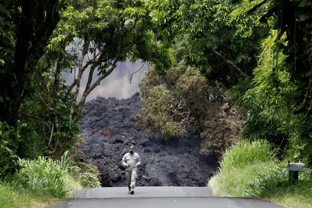 L''erupció del volcà Kilauea de Hawaii