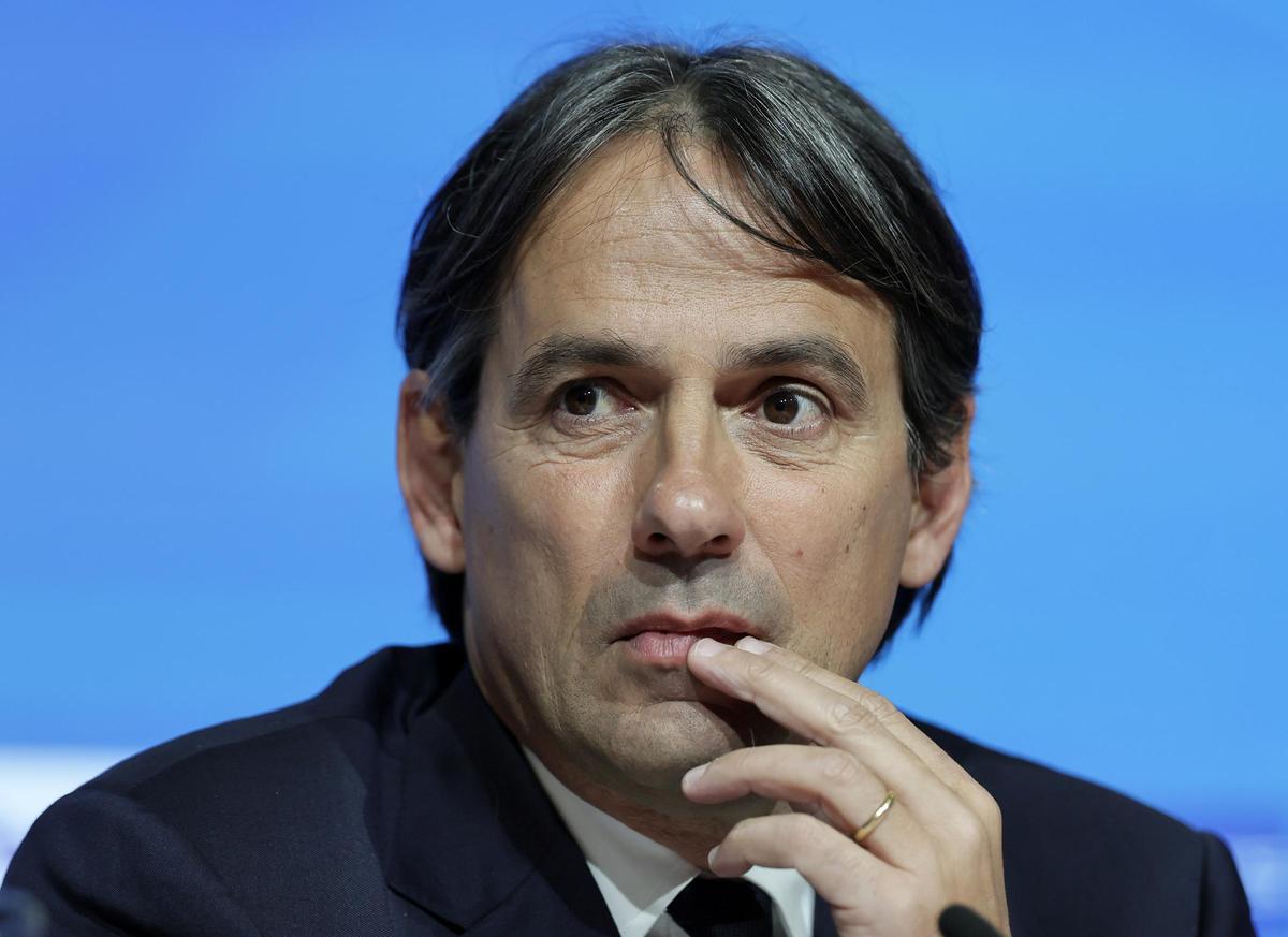 Simone Inzaghi, entrenador del Al Hilal