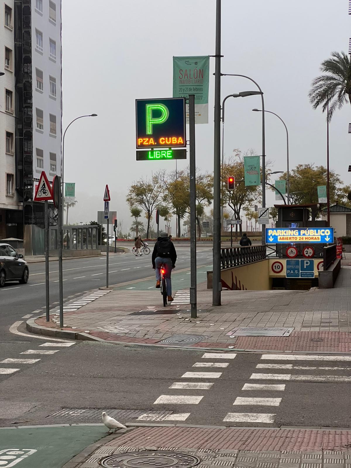 Así amanece Sevilla bajo la niebla, en imágenes