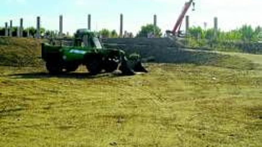 Empieza a cobrar forma la plaza de toros de Don Benito