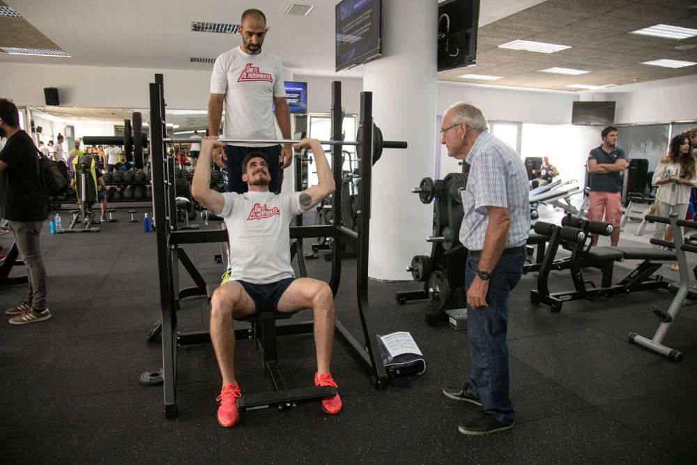 El Can Ventura Palma se entrena en el Megasport