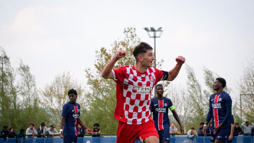 Primera victòria del Girona a París: el juvenil s'imposa en l'estrena a la Youth League (0-2)