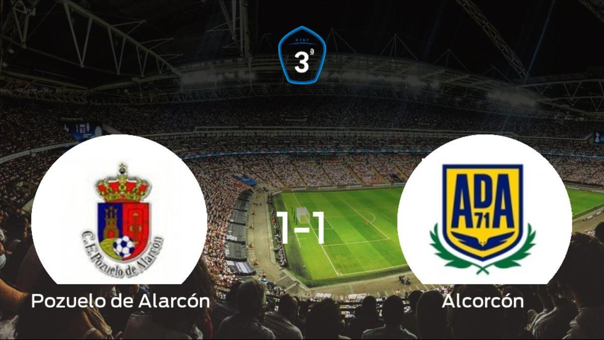 El Pozuelo de Alarcón y el Alcorcón B se reparten los puntos tras empatar a uno