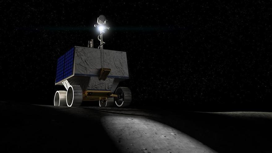 La NASA planea enviar su primer robot móvil a la Luna a finales de 2023.