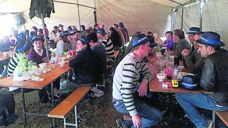 Fiesta campestre en Ollares para honrar a San Gregorio