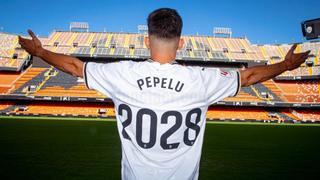Pepelu, el mediocentro del Valencia que le gusta a Xavi