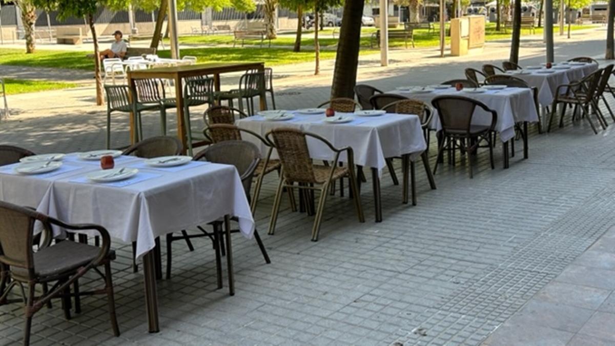 Terraza de Takún.