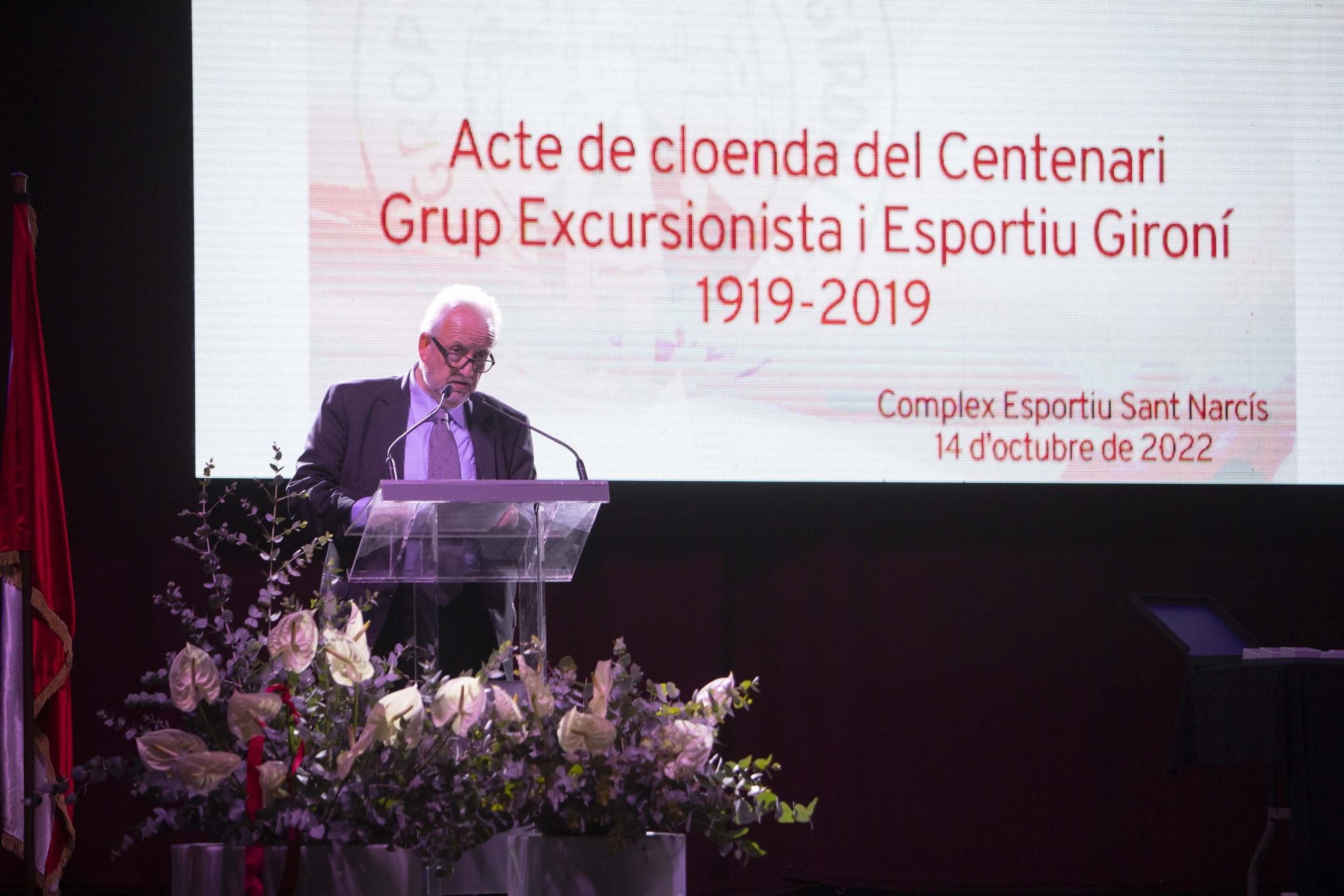 Cloenda de luxe per al Centenari del GEiEG