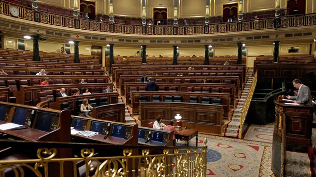 Vista general del Congreso de los Diputados.