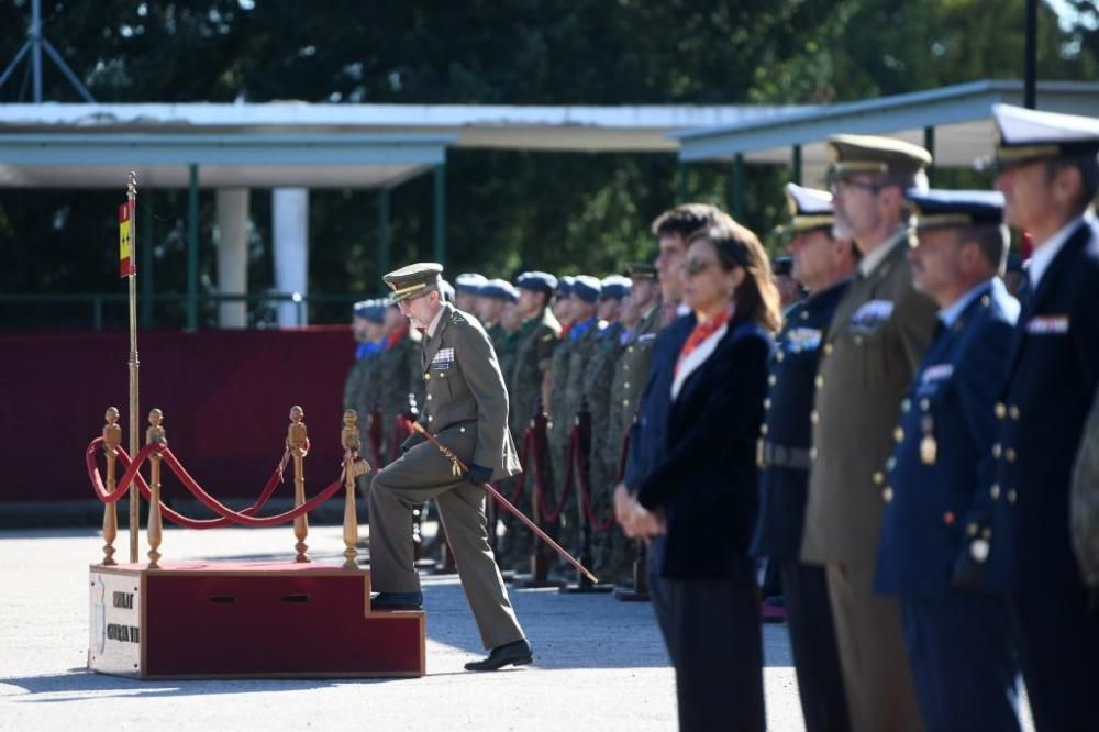 El general Romero Losada se despide de la Brilat