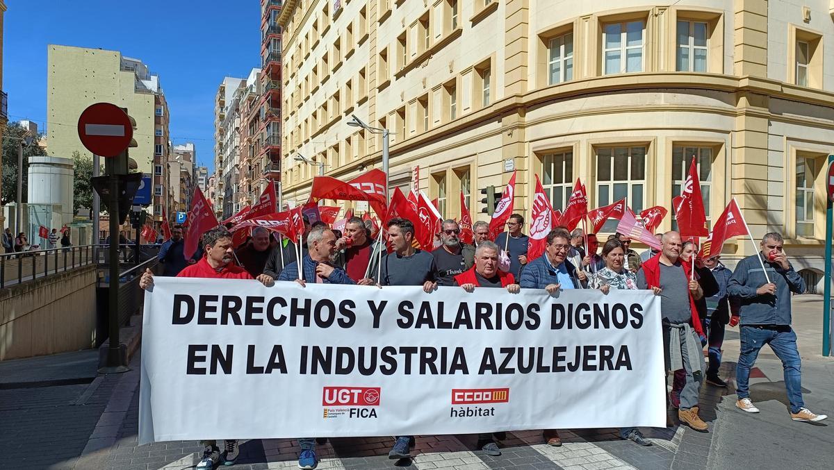 Inicio de la manifestación.