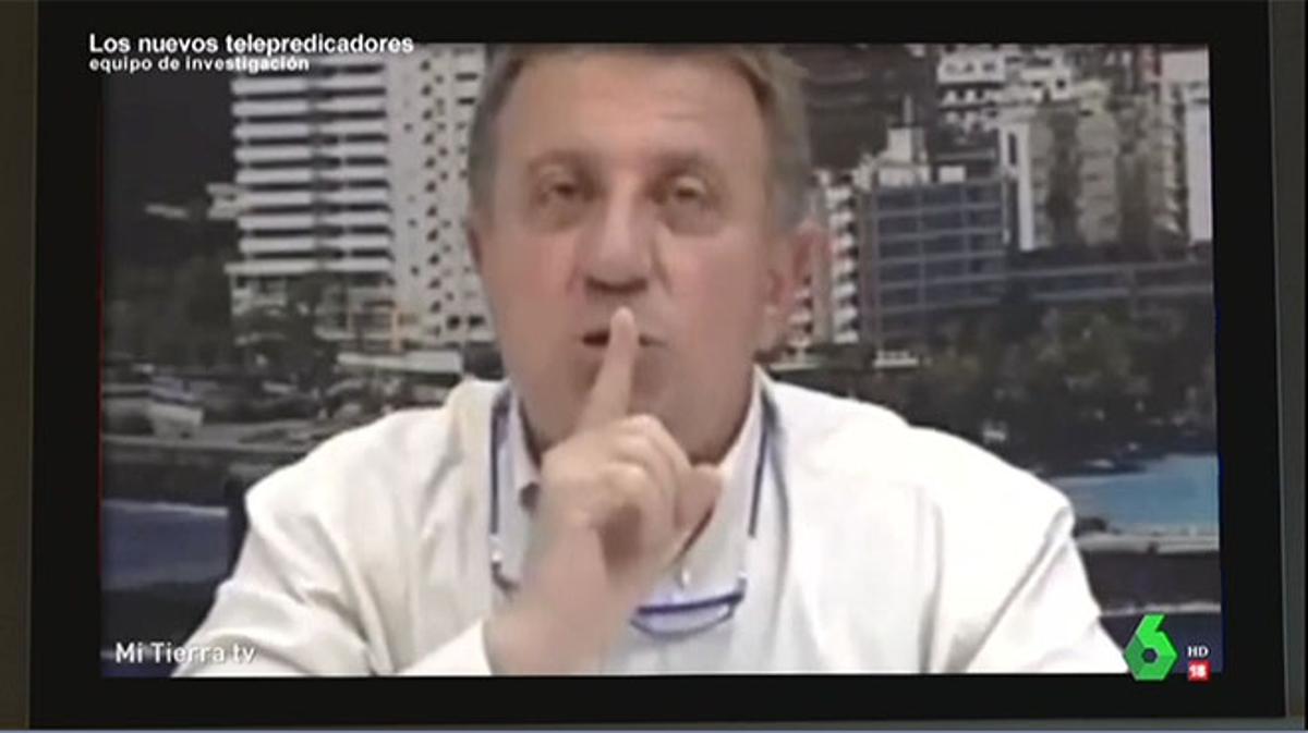 Pepe López, en el seu canal tenerifenc ’Mi Tierra TV’ (La Sexta).