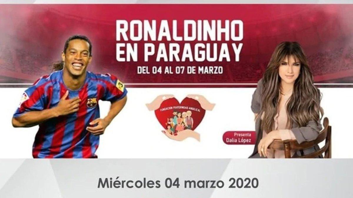 La aventura paraguaya de Ronaldinho, de mal en peor