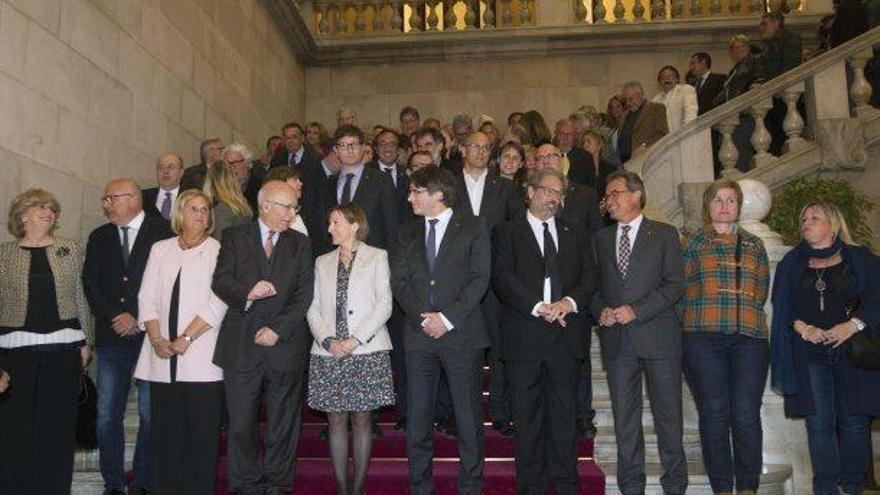 La foto de família dels assistents