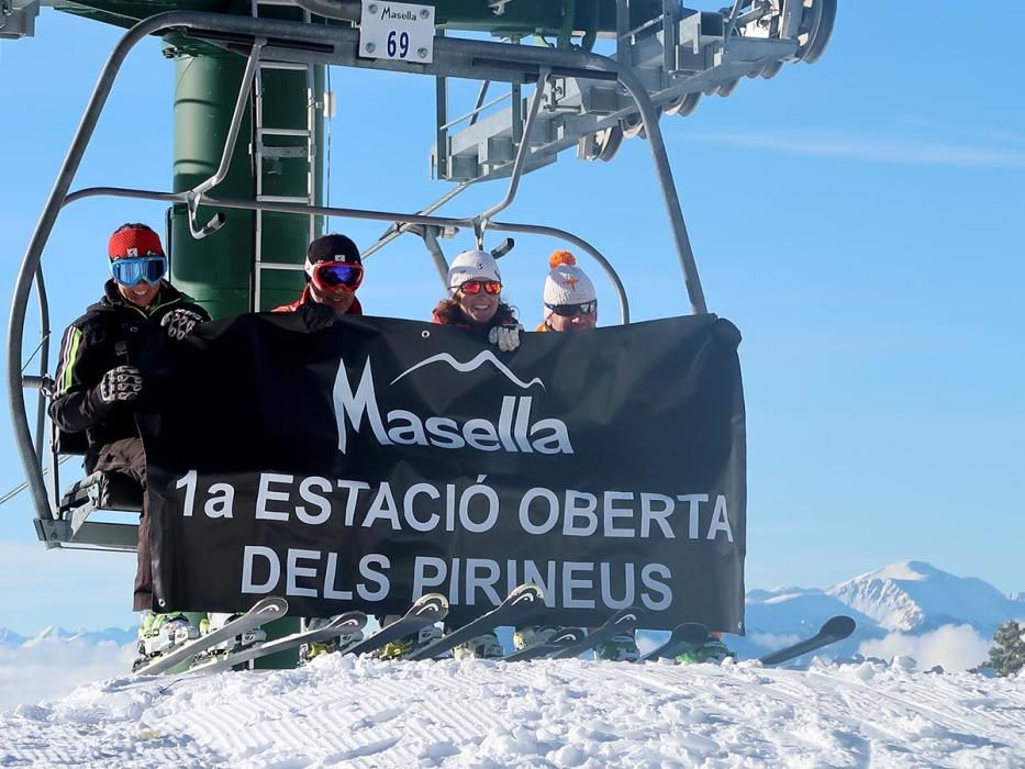 L'estació d'esquí de Masella obre portes