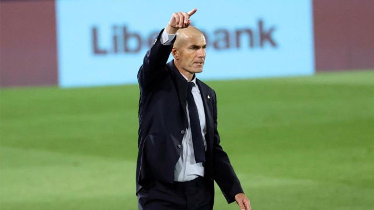 Zidane: Tengo una plantilla con mucho talento y muchísimo corazón