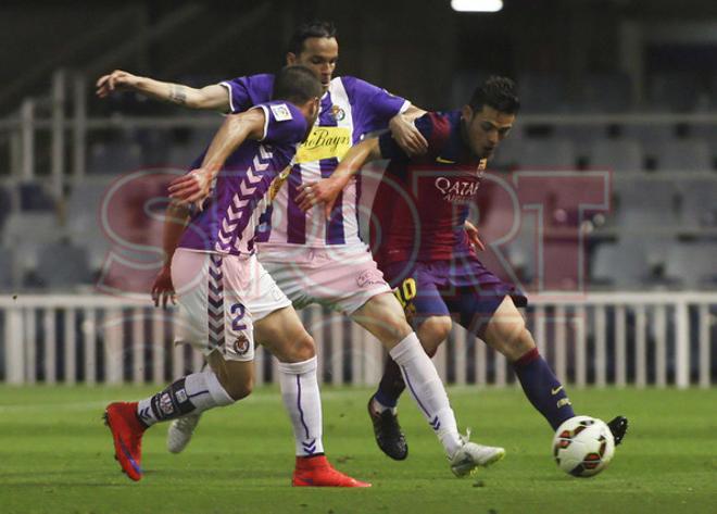 FC Barcelona B, 1 - Valladolid, 3