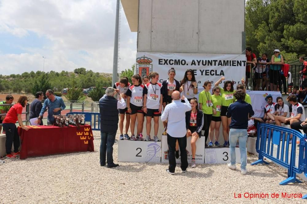 Final regional de atletismo escolar