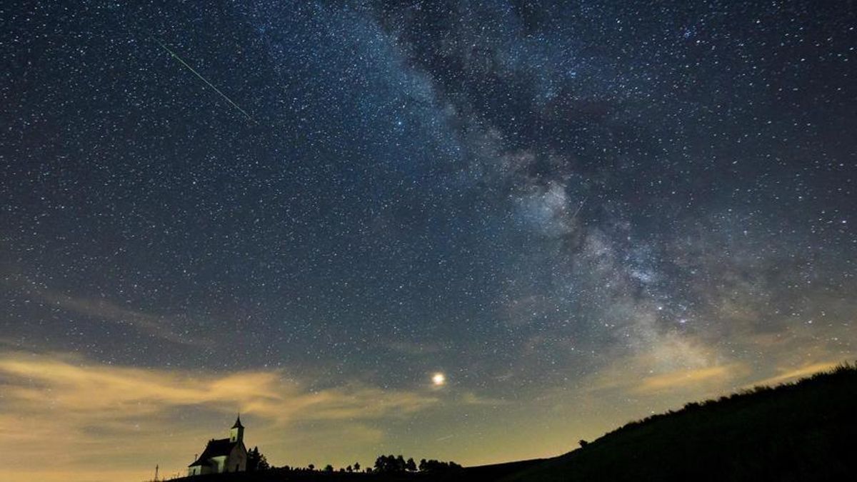 Perseidas en el firmamento.