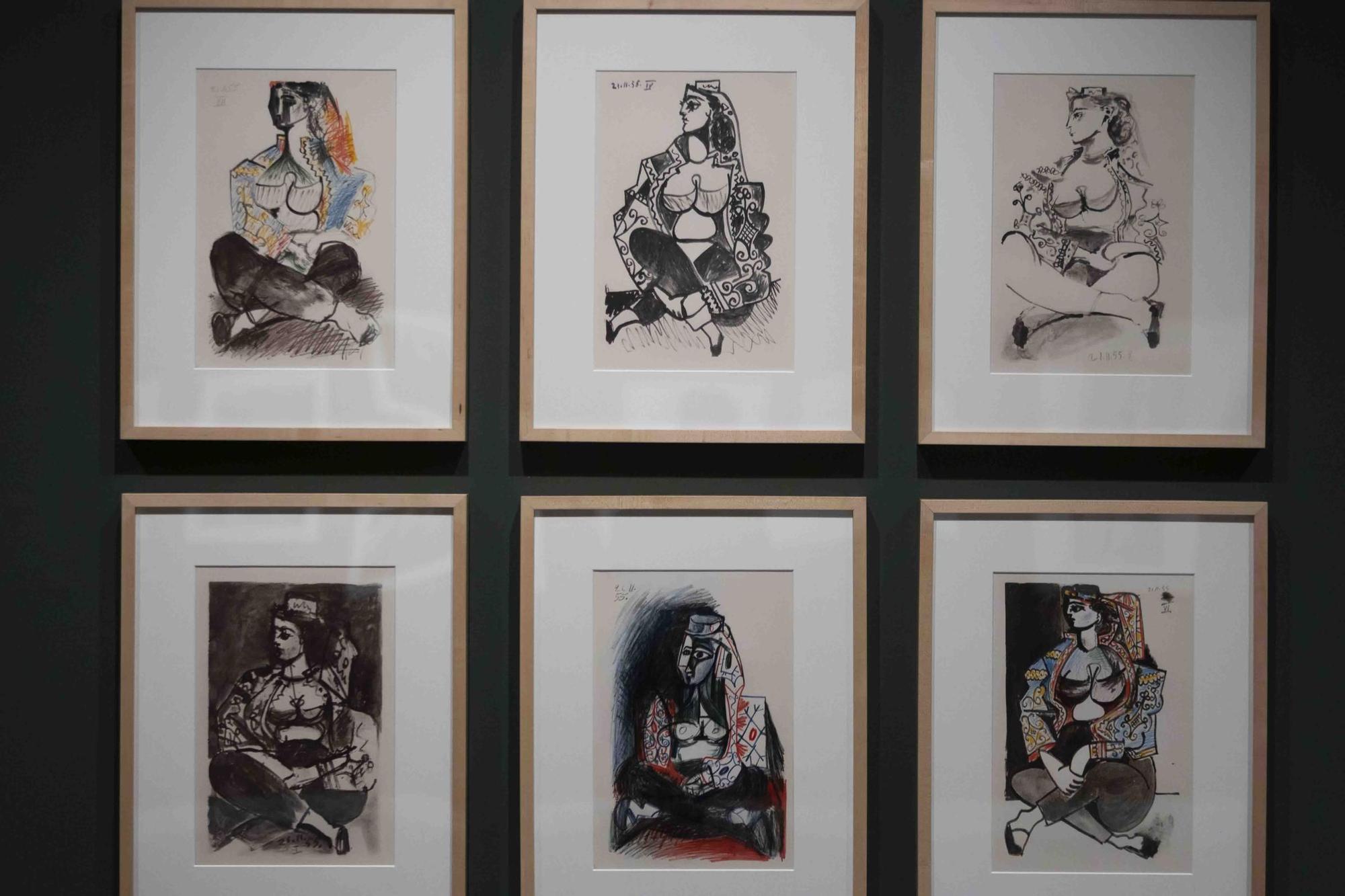 Picasso y la modelo